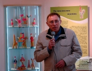 Открытие выставки произведений мастеров народного искусства России